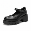 Retro Chunky Platform Mary Janes