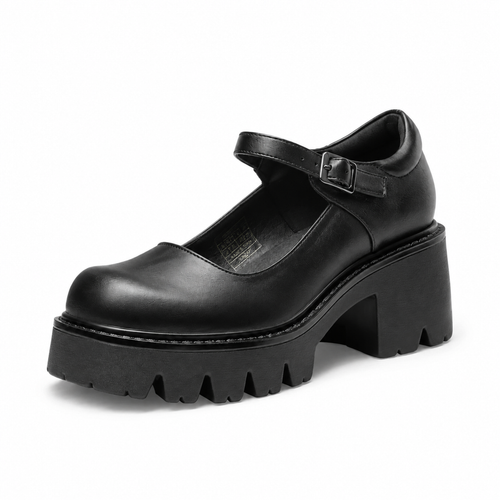 Retro Chunky Platform Mary Janes