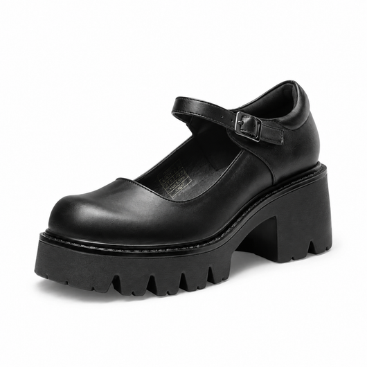 Retro Chunky Platform Mary Janes