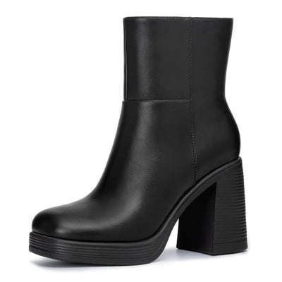Elevated Square-Toe Boots