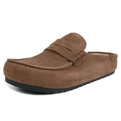 SoftStep Suede Mules