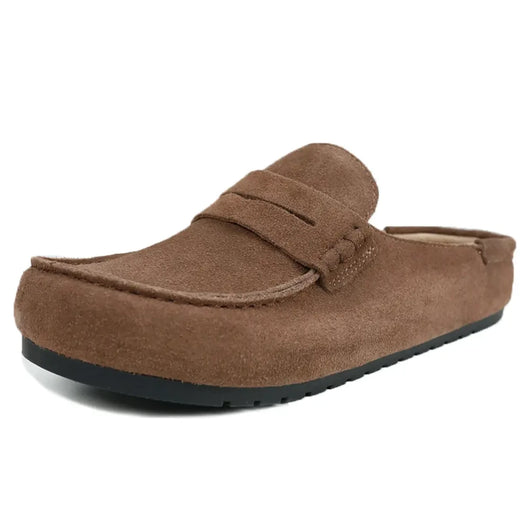 SoftStep Suede Mules