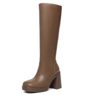 LuxeStep Knee-High Boots