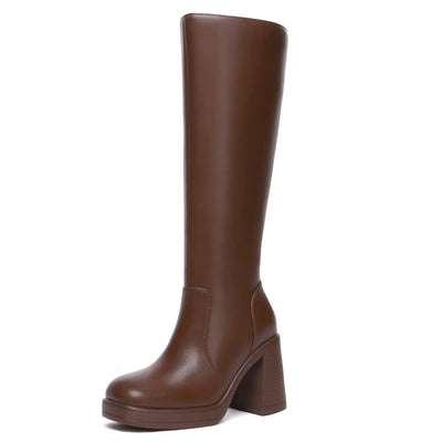 LuxeStep Knee-High Boots