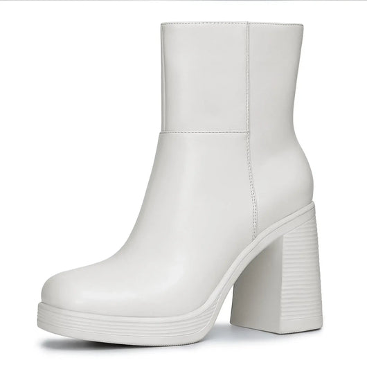 Elevated Square-Toe Boots