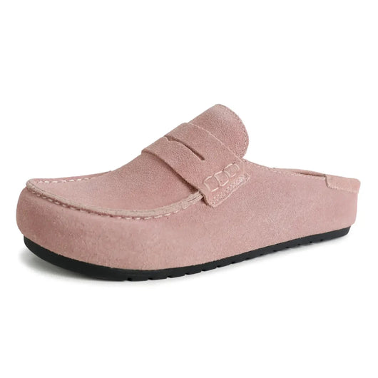 SoftStep Suede Mules