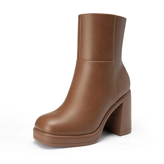 Elevated Square-Toe Boots