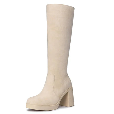 LuxeStep Knee-High Boots