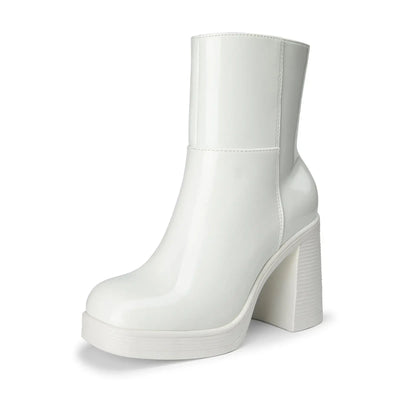 Elevated Square-Toe Boots