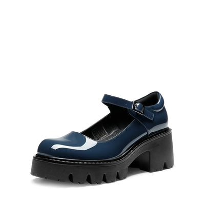 Retro Chunky Platform Mary Janes