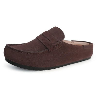 SoftStep Suede Mules