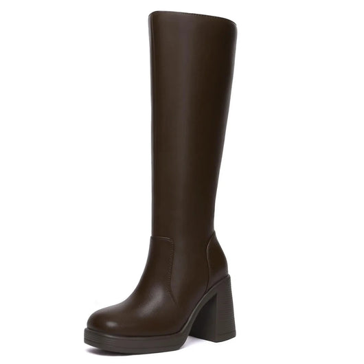 LuxeStep Knee-High Boots