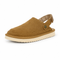 Cozy Platform Backstrap Mules Clogs