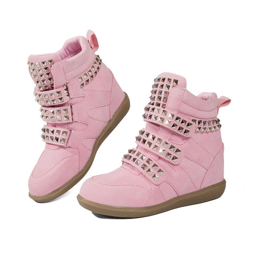 Ambient Wedge Sneakers With Studs
