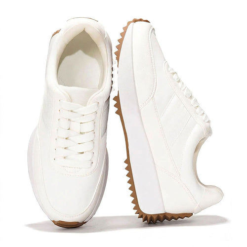 Women's Memory Foam Platform Fashion Sneakers