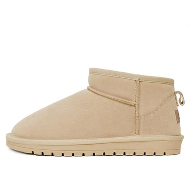 Water-Resistant Warm Fleece Ankle Snow Boots
