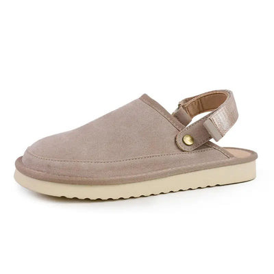 Cozy Platform Backstrap Mules Clogs