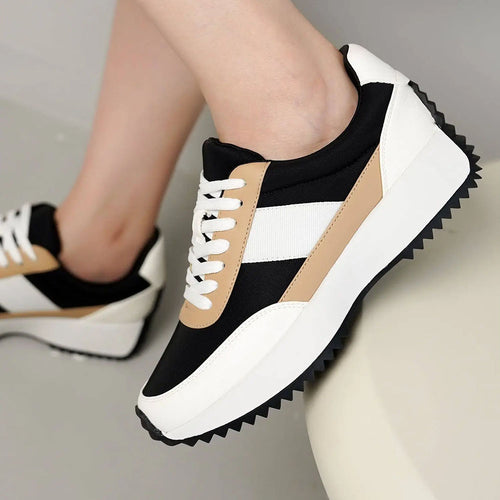 Women's Memory Foam Platform Fashion Sneakers