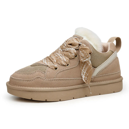 Women's Cozy Plush-Lined Winter Sneakers