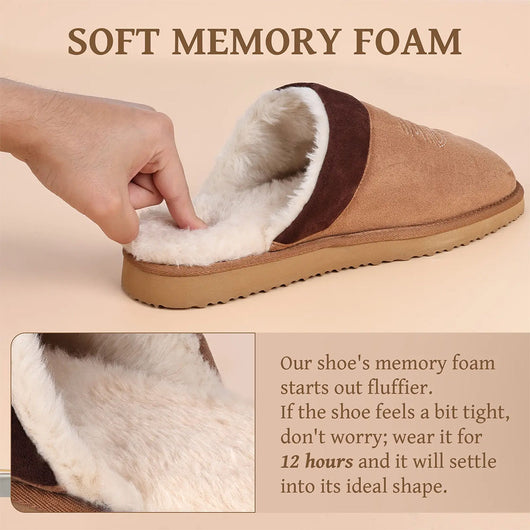 Cowboy Boot Slip-On House Slippers