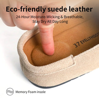 SoftStep Suede Mules
