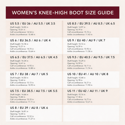 LuxeStep Knee-High Boots