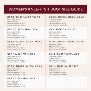LuxeStep Knee-High Boots