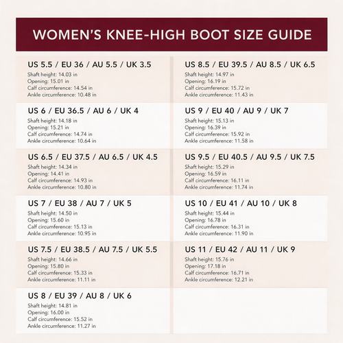 LuxeStep Knee-High Boots