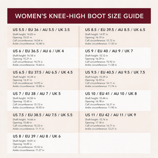 LuxeStep Knee-High Boots