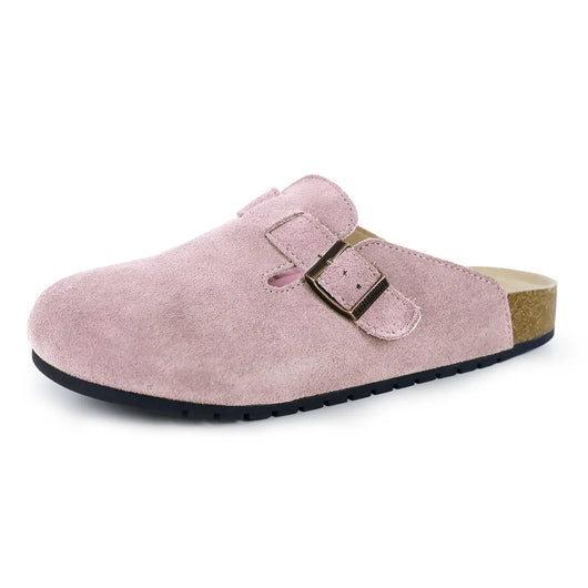Suede Cork Comfort Clogs