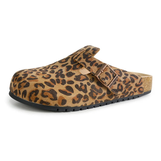 Suede Cork Comfort Clogs