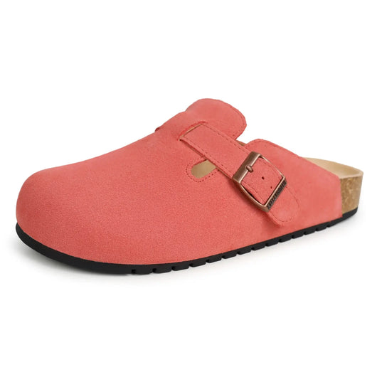 Suede Cork Comfort Clogs