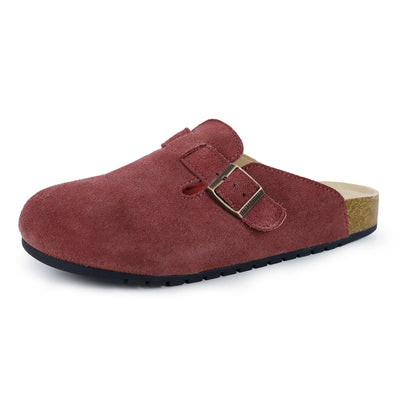 Suede Cork Comfort Clogs