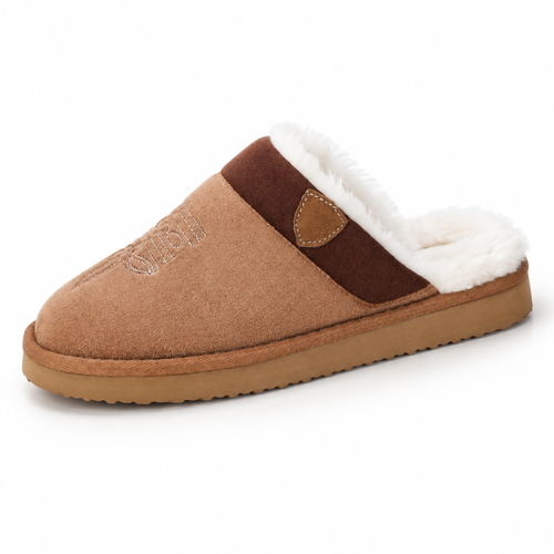 Cowboy Boot Slip-On House Slippers