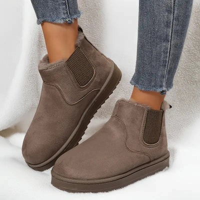 Plush-Lined Platform Boots