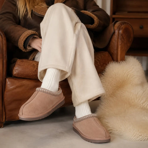 CozyLift Braided Mini Boots