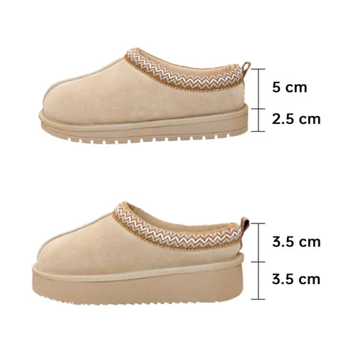 CozyLift Braided Mini Boots